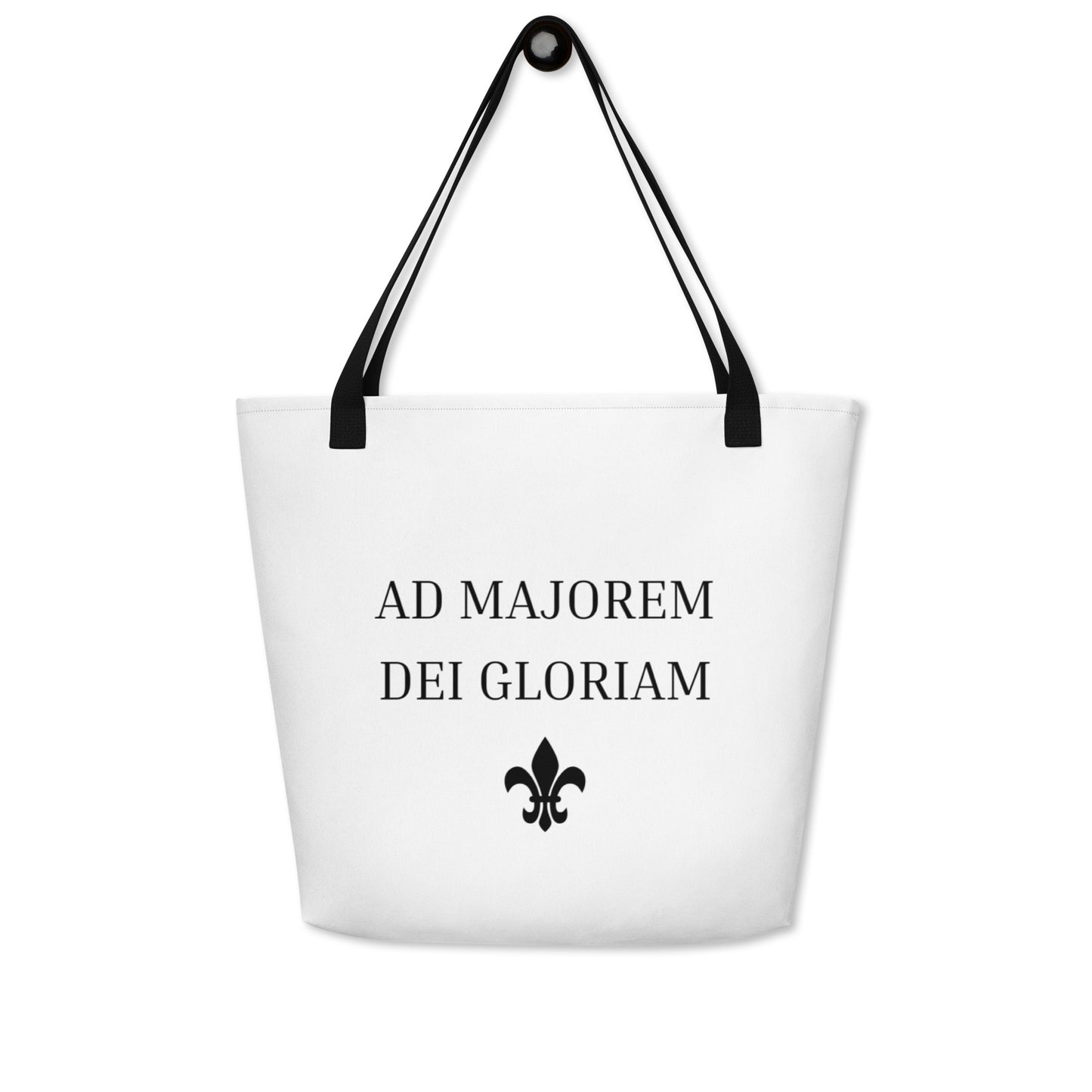 AMDG Large Tote Bag