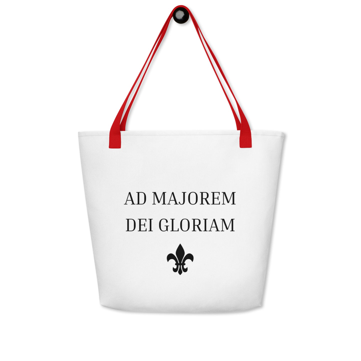 AMDG Large Tote Bag