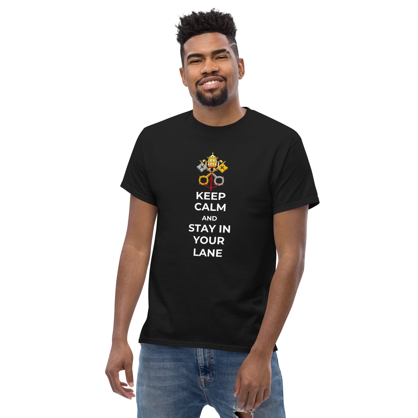 Stay in your lane classic tee