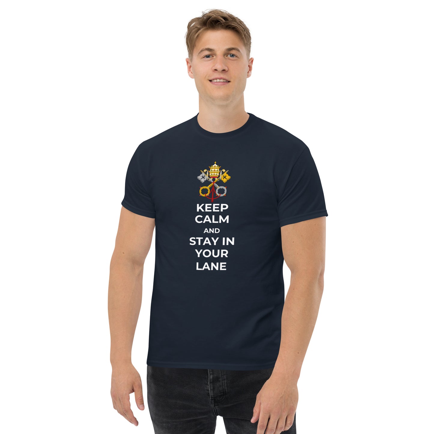 Stay in your lane classic tee