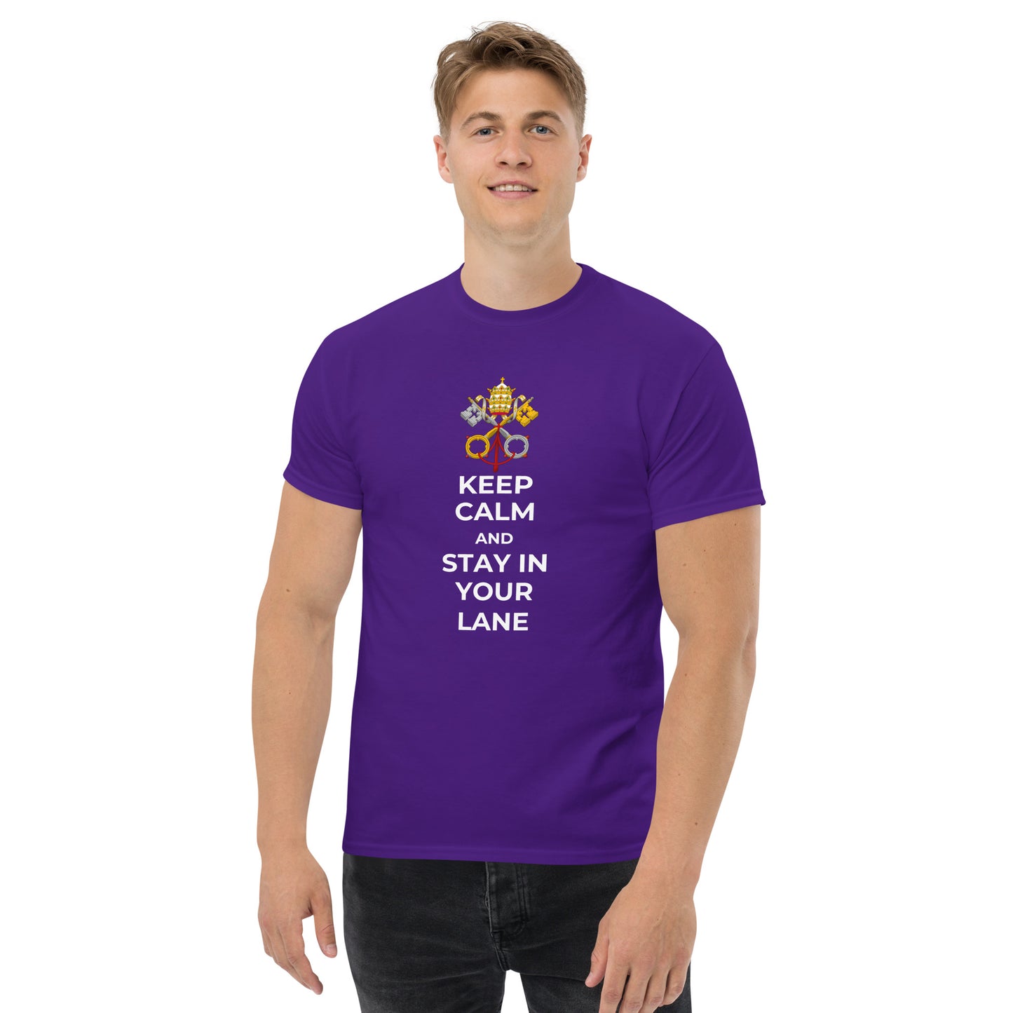 Stay in your lane classic tee