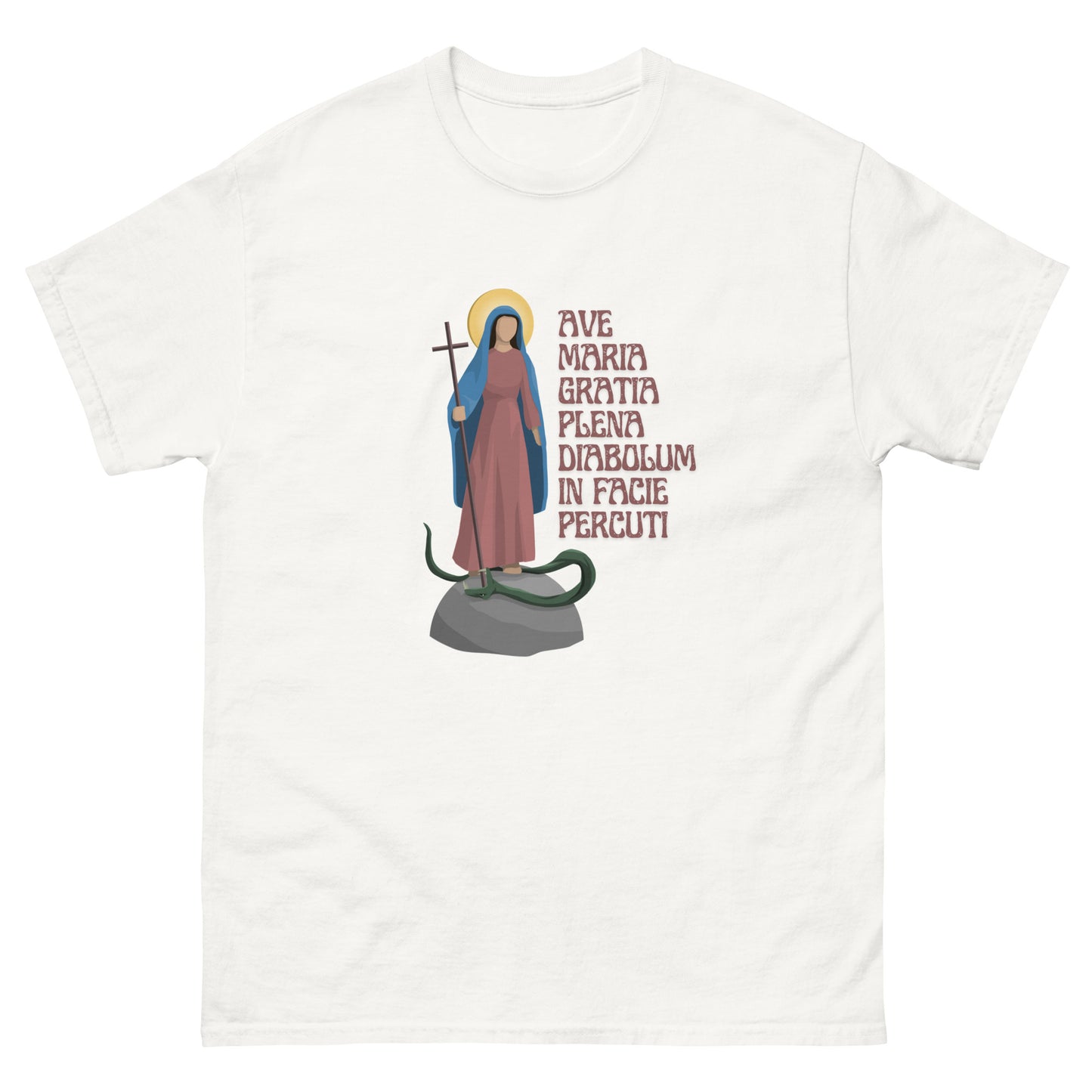 Latin Ave Maria classic tee