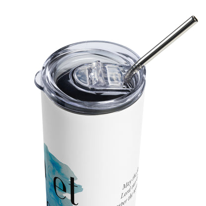 Ora et Labora Stainless steel tumbler