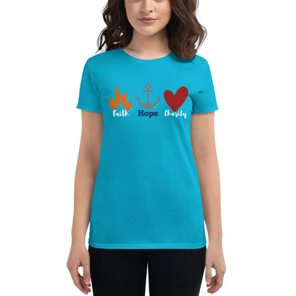 Faith Hope Charity Women's short sleeve t-shirt