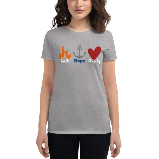 Faith Hope Charity Women's short sleeve t-shirt