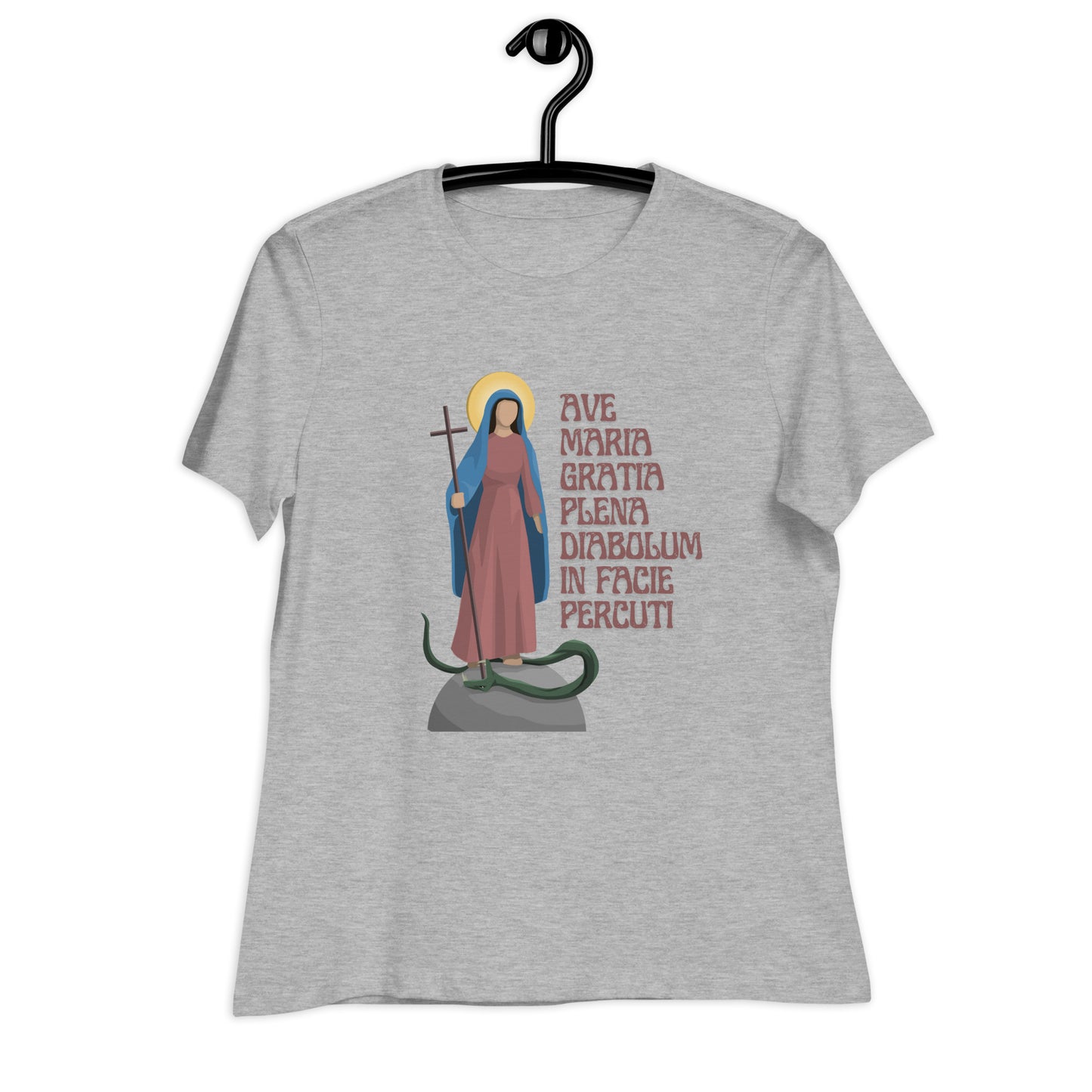 Latin Ave Maria Women's Relaxed T-Shirt