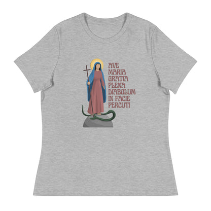 Latin Ave Maria Women's Relaxed T-Shirt