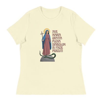 Latin Ave Maria Women's Relaxed T-Shirt