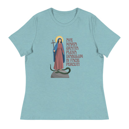 Latin Ave Maria Women's Relaxed T-Shirt