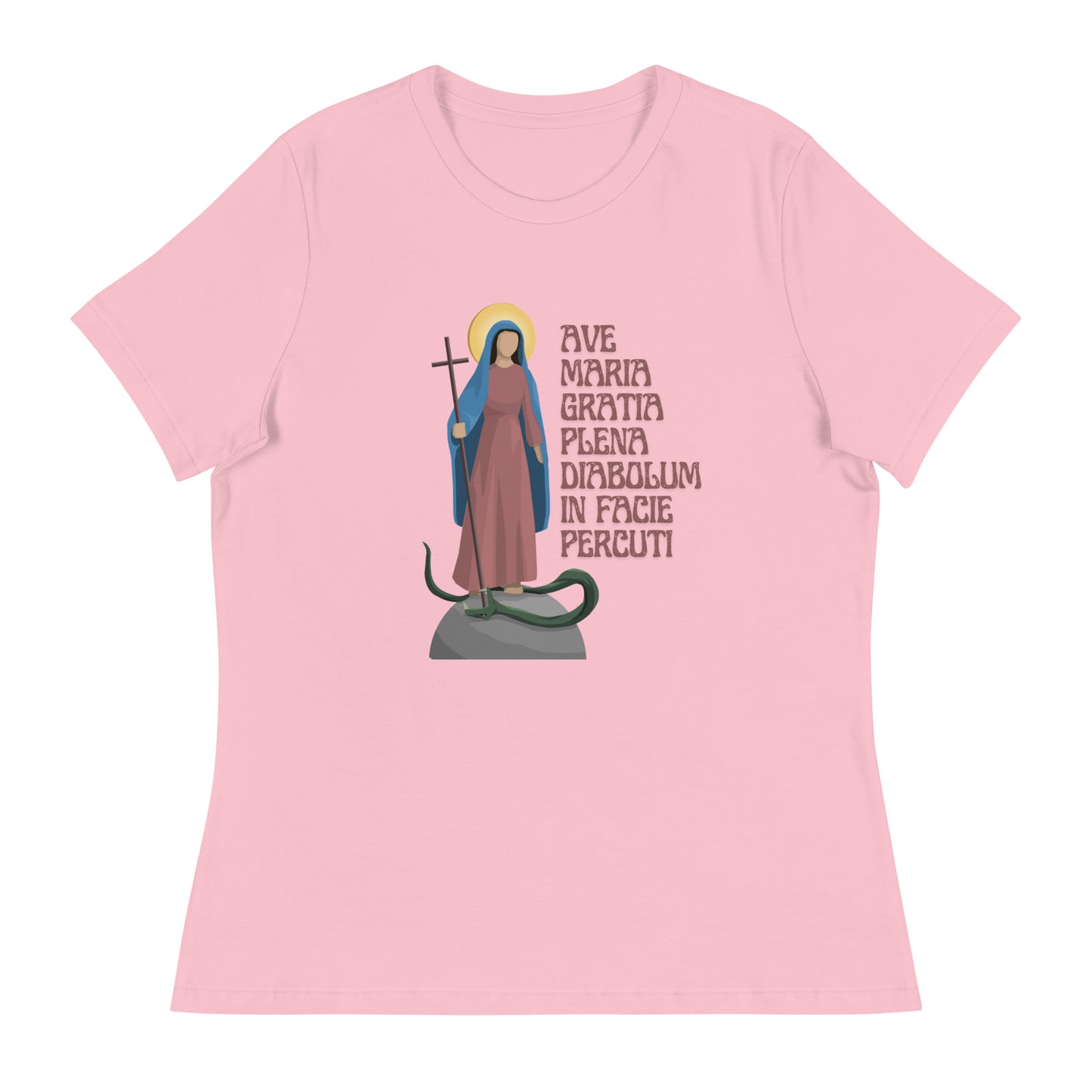 Latin Ave Maria Women's Relaxed T-Shirt